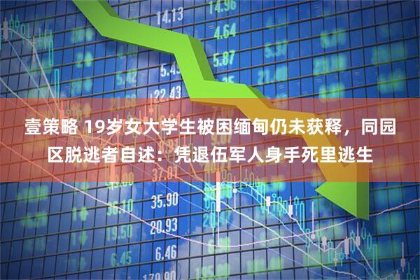 壹策略 19岁女大学生被困缅甸仍未获释，同园区脱逃者自述：凭退伍军人身手死里逃生
